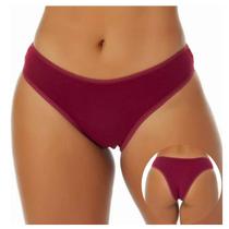 Kit Tangas de Algodão Feminina confortável Pacote com 10/un