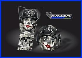 Kit Tankpad Protetor De Tanque E Bocal Fazer 250 2019 / 2020 Kit Tankpad Protetor De Tanque E Bocal Fazer 250 2019 / 2020