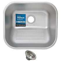 Kit Tanque 40x34 em Aço Inox 201 + Válvula 3.1/2"