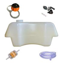 Kit tanque de combustivel compactador matsuyama cpm4l com filtro e torneira de combustível, tampa e mangueira