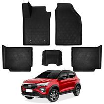 Kit Tapete Bandeja Fiat Pulse 2021 Até 2026 Borda Alta 5pçs