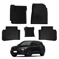 Kit Tapete Bandeja Premium Borracha Creta 2021 Até 2026 5pçs