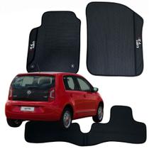 Kit Tapete Bordado Emborrachado Específico Volkswagen UP TSI 14 15 16 17 18 19 20 - V5724TSI