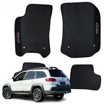 Kit Tapete Bordado Específico Fiat Pailo Weekend Adventure 2012 a 2020 - V4142