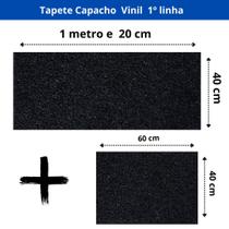 Kit Tapete capacho 2 pçs 1.20 x 40 e 60 x 40 vinil Primeira linha - SIIM