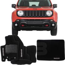 Kit Tapete Carpete Completo Confort Jeep Renegade 2015 16 17 6 Peças