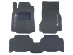 Kit Tapete Carpete Mercedes-Benz Classe A 99 Até 05 Cinza