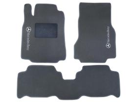 Kit Tapete Carpete Mercedes-Benz Classe A 99 Até 05 Cinza