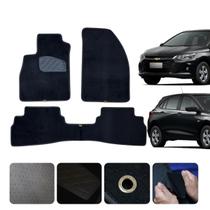 Kit Tapete Carpete Para Onix Hatch 2020 a 2023 LT Premium Linha Conforto Black Friday 3 peças Kit Tapete Carpete Para Onix Hatch 2020 a 2023 LT Premium Linha Conforto Black Friday 3 peças