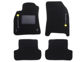 Kit Tapete Carpete Renault Fluence 2011 Até 2018 Preto