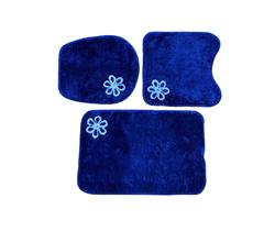 Kit Tapete de Banheiro 3 peças Elegance Flower