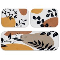 Kit Tapete De Cozinha Minimalista e Natural