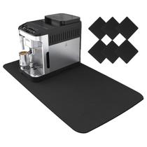 Kit Tapete De Mesa 90x40cm Organizar Cantinho Do Café + 6 Porta Apoio De Xicaras