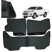 Kit Tapete Emborrachado Hilux 2005 Até 2015 3 Peças - EcoTap