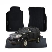 Kit Tapete Emborrachado Preto Compatível Toyota Hilux SW4 2005 até 2015 - V5705 Kit Tapete Emborrachado Preto Compatível Toyota Hilux SW4 2005 até 2015 - V5705