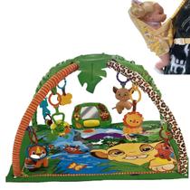 Kit Tapete Ginásio Atividade Safari Selva + Bolsa Canguru Kit Tapete Ginásio Atividade Safari Selva + Bolsa Canguru