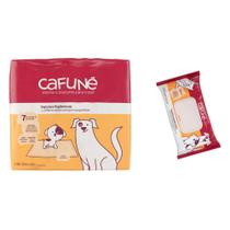 Kit Tapete Higiênico Cafuné para Cães + Toalha Umedecida Cafuné para Cães e Gatos - KIT