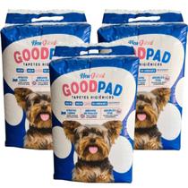 Kit Tapete Higiênico Pet 3 Pacotes Good Pad 60x60 cm Total 150 Unidades - NEWGOOD