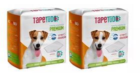 Kit Tapete Higiênico Pet Absorvente 80 X 60cm -2 Pct - 30 Un