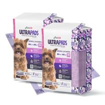Kit Tapete Higiênico Ultra Pads 60x60cm c/ 60un Lavanda Petlike