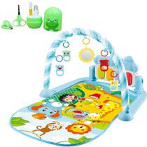 Kit Tapete Infantil Ginásio Interativo Musical + Kit Higiene