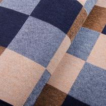 Kit Tapete Jacquard 3 Peças Passadeira 135cm Antiderrapante Sala Cozinha Algodão Poliéster Estampado