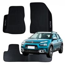 Kit Tapete Logo Bordado Específico Citroen Cactus 2017 A 2020 - V3629