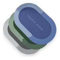 KIt Tapete Mágico Ultra Absorvente P Banheiro Antiaderente Liso Cor Cores Aleatórias