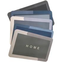 KIt Tapete Mágico Ultra Absorvente P Banheiro Antiaderente Liso Cor Cores Aleatórias KIt Tapete Mágico Ultra Absorvente P Banheiro Antiaderente Liso Cor Cores Aleatórias
