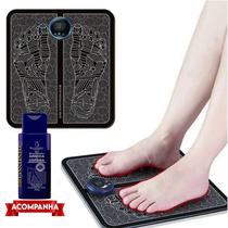 Kit Tapete Massagem Almofada Pés Ems Pulso Elétrico Massagem + Gel Massageadpr Kit Tapete Massagem Almofada Pés Ems Pulso Elétrico Massagem + Gel Massageadpr