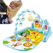 Kit Tapete para Bebes Ginásio Educativo Sensorial e Canguru