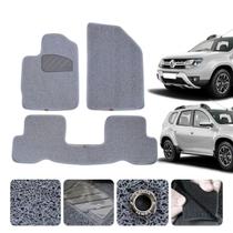 Kit Tapete para Renault Duster 16 a 2025 Série S Traseiro Inteiriço Cor Cinza Linha Premium 3pçs BLACK FRIDAY
