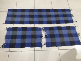 Kit Tapete Passadeira 3 Peças Tear Para Cozinha Diversas Cores