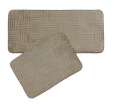 Kit Tapete + Passadeira Antiderrapante Com Felpa Macio 2 Pçs Kit Tapete + Passadeira Antiderrapante Com Felpa Macio 2 Pçs