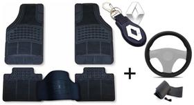 Kit Tapete Renault Captur 2009 + Capa de Volante + Chaveiro