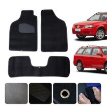 Kit tapetes Carpete para carro Parati 96 a 12 quadrada e bola Premium Original Lanzi 3 pçs