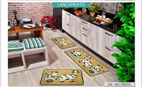 Kit Tapetes de Cozinha Multi Kit Andino 3 Peças