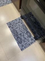 Kit Tapetes e Passadeira Vintage Antiderrapante 3 Peças