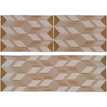 Kit tapetes Lavável a máquina cozinha Capri 3 pç