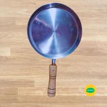 kit Tapioqueira 22 + Forma Aro Modelador de Tapioca G Hamburguer Crepe Panqueca Homelete