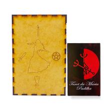 Kit Tarô Maria Padilha 36 Cartas e Porta Tarô Caixa Madeira