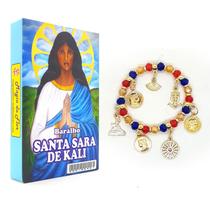 kit taro+Pulseira da Sara kali Padroeira Cigana Ajustável kit taro+Pulseira da Sara kali Padroeira Cigana Ajustável