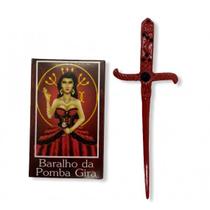 Kit Tarot da Pomba Gira Punhal Vermelho