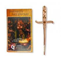 Kit Tarot das Bruxas e Punhal em Cobre Kit Tarot das Bruxas e Punhal em Cobre