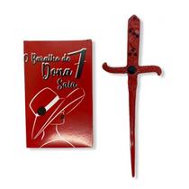 Kit Tarot Dona 7 Saias e Punhal Vermelho