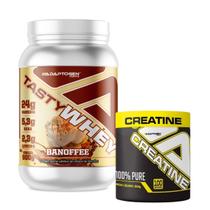 Kit Tasty Whey 3w Adaptogen 900g com Creatina Adaptogen 300g