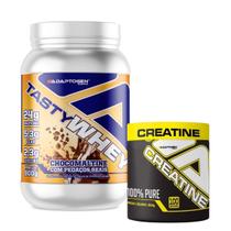 Kit Tasty Whey 3w Adaptogen 900g com Creatina Adaptogen 300g