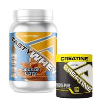 Kit Tasty Whey 3w Adaptogen 900g com Creatina Adaptogen 300g