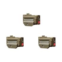 Kit Tático De Caça Com Trilho De 20mm, Mira PEQ15 E Lanterna Para Jogos De Guerra
