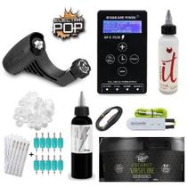 Kit Tattoo Electra Pop Hurricane It Transfer 120 Tinta 120Ml - Electric Ink